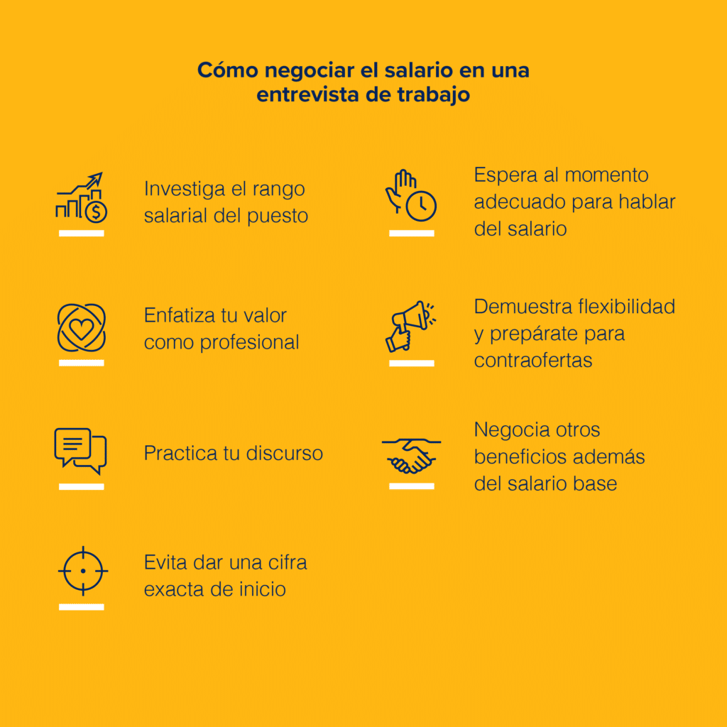 Negociar tu salario con confianza